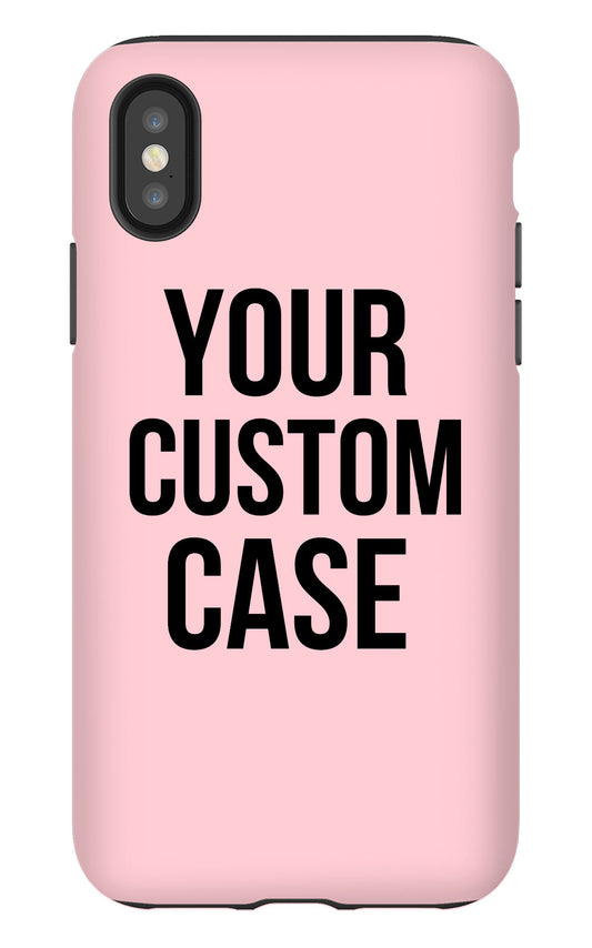Custom iPhone X / XS Extra Protective Bumper Case - Your Custom Design in Cart will be Shipped - Pixly Case