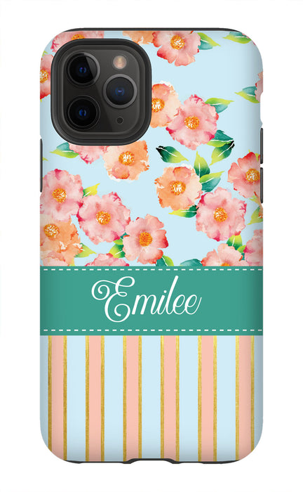 Pink Flower Phone Case - Pixly Case