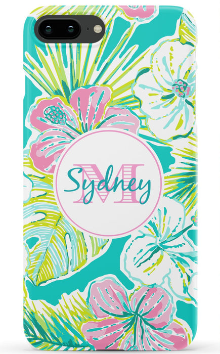 Preppy Monogram iPhone Case