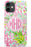 Pink Preppy Pineapple iPhone Case