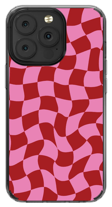 Trippy Checkers Phone Case