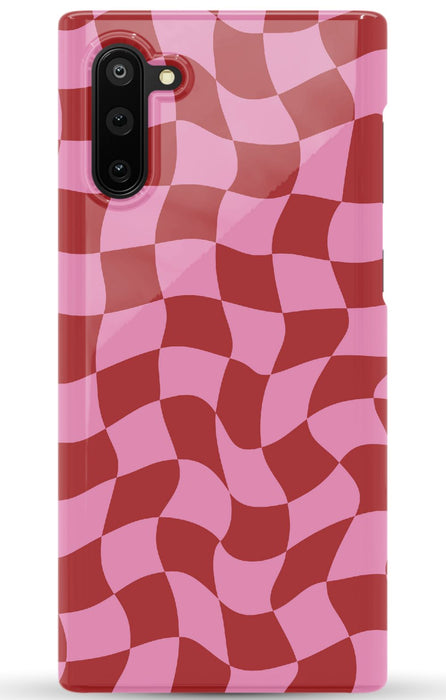 Trippy Checkers Samsung Phone Case