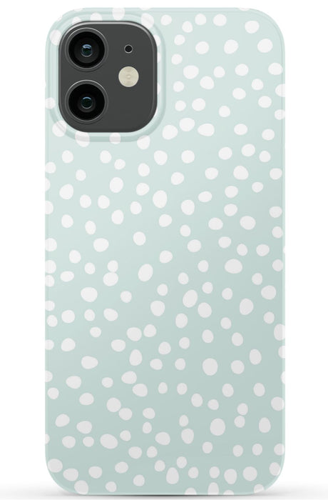 Mint Dots iPhone Case