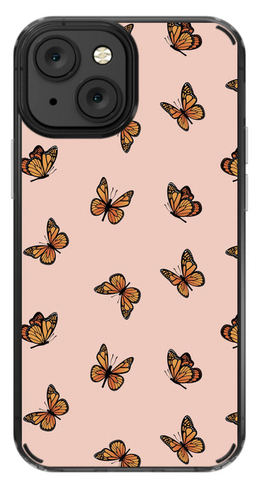 Peach Butterfly Phone Case