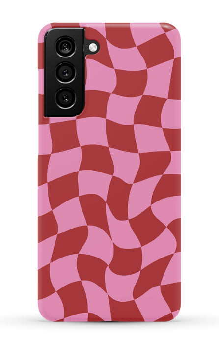 Trippy Checkers Samsung Phone Case