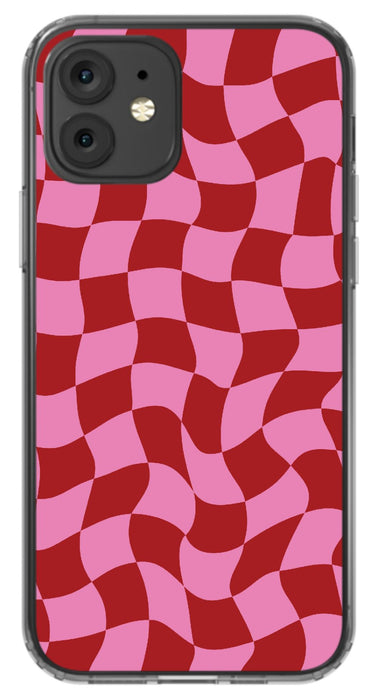 Trippy Checkers Phone Case