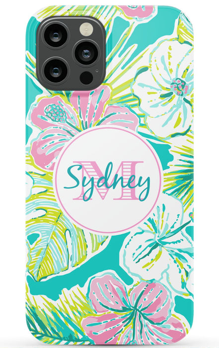 Preppy Monogram iPhone Case