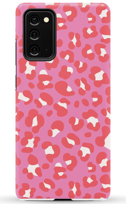 Pink and Red Leopard Samsung Phone Case