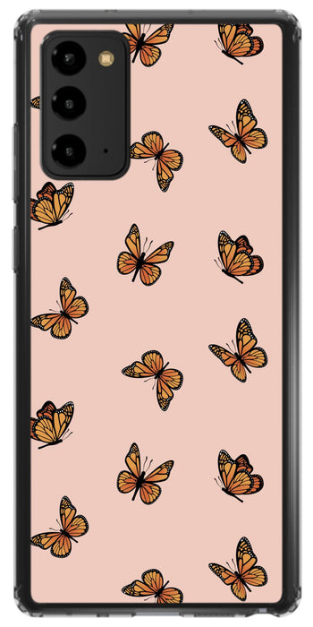Peach Butterfly Phone Case