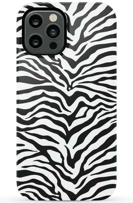 Zebra Print iPhone Case