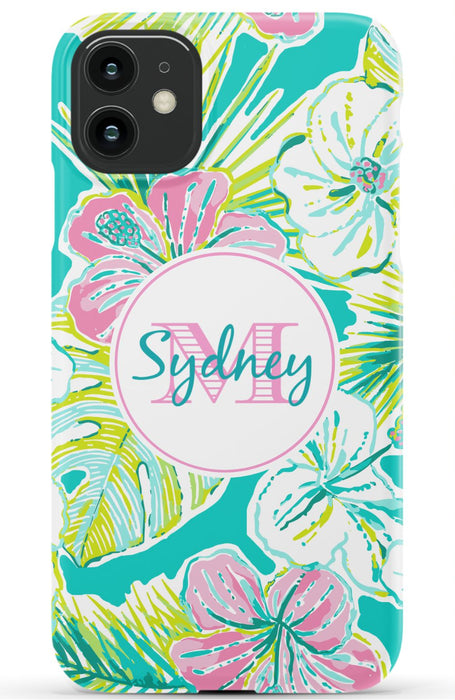 Preppy Monogram iPhone Case
