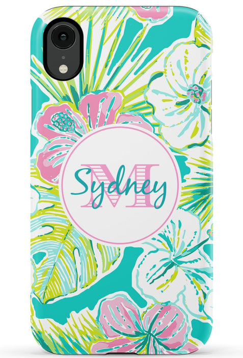 Preppy Monogram iPhone Case