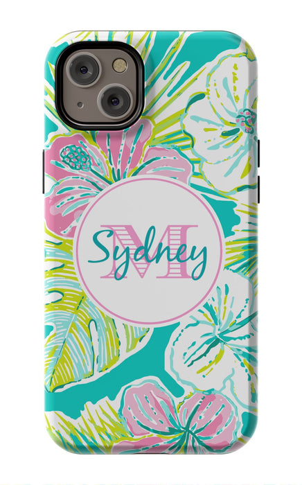 Preppy Monogram iPhone Case