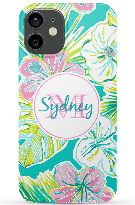 Preppy Monogram iPhone Case