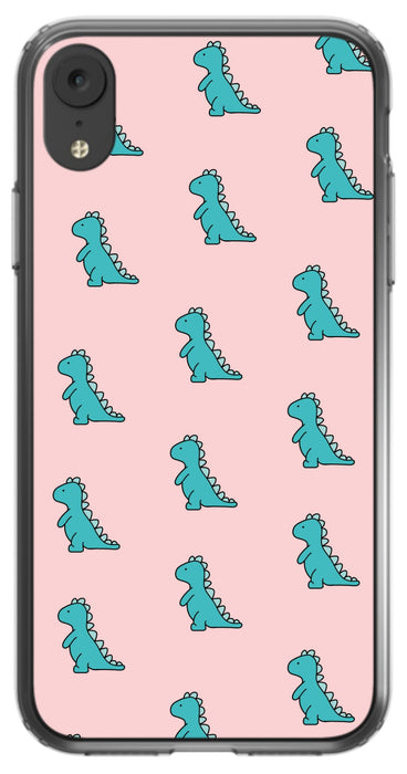 Pink Dino Phone Case