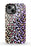 Rainbow Ombre Leopard iPhone Case