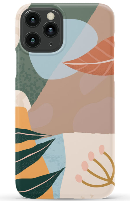 Abstract Plants iPhone Case