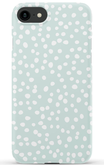 Mint Dots iPhone Case