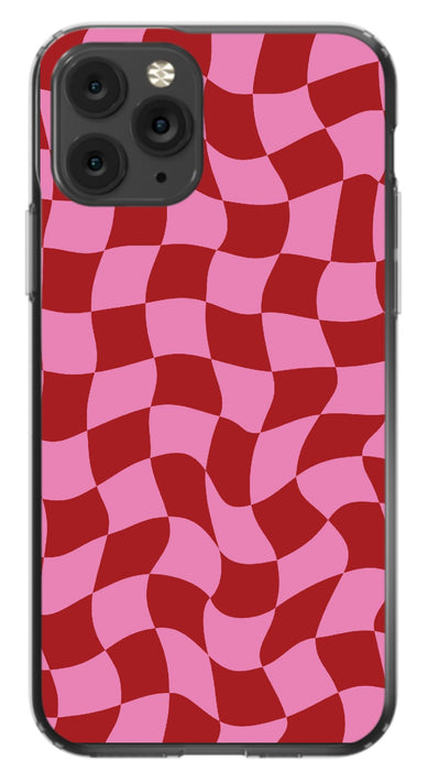 Trippy Checkers Phone Case