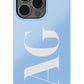 BABY BLUE Monogram Phone Case