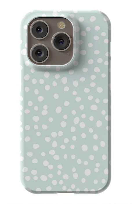 Mint Dots iPhone Case