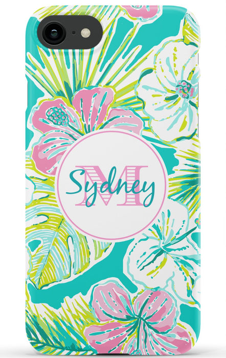 Preppy Monogram iPhone Case
