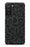 Black Leopard Print Samsung Phone Case