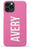Large Name iPhone Case