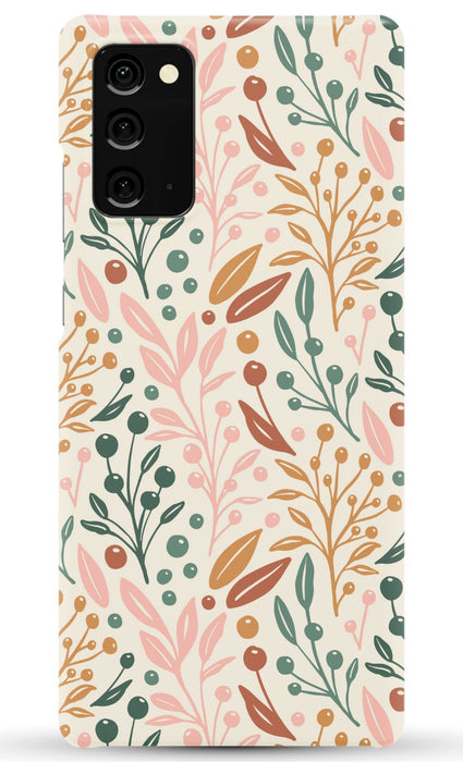 Boho Fall Floral Samsung Phone Case