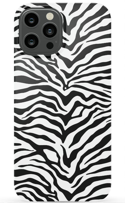 Zebra Print iPhone Case