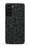 Black Leopard Print Samsung Phone Case