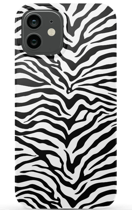 Zebra Print iPhone Case