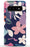 Navy Floral Samsung Phone Case