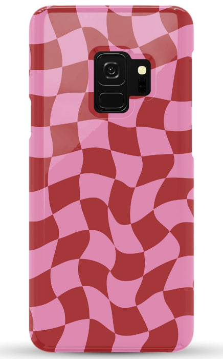 Trippy Checkers Samsung Phone Case