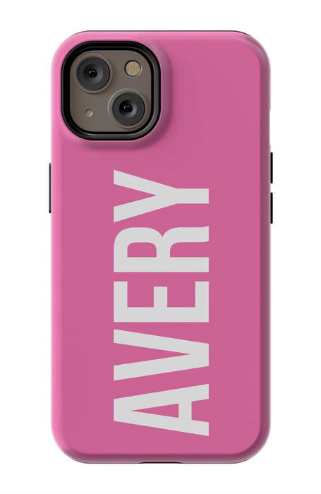 Large Name iPhone Case