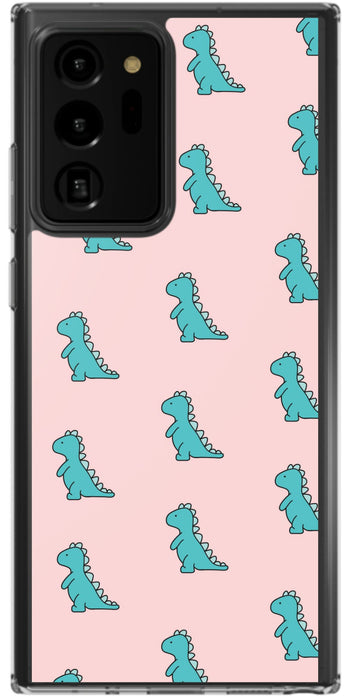 Pink Dino Phone Case