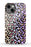 Rainbow Ombre Leopard iPhone Case