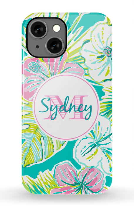 Preppy Monogram iPhone Case