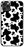 Black Cow Print Phone Case
