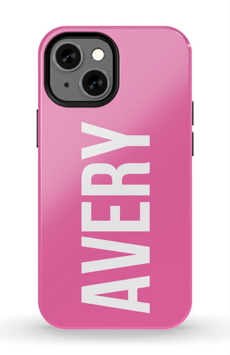 Large Name iPhone Case