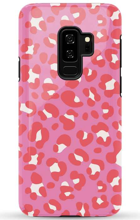 Pink and Red Leopard Samsung Phone Case