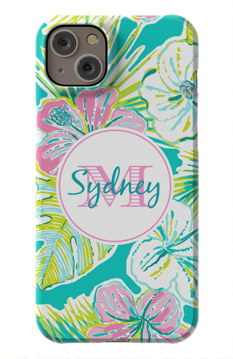 Preppy Monogram iPhone Case