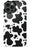 Black Cow Print iPhone Case