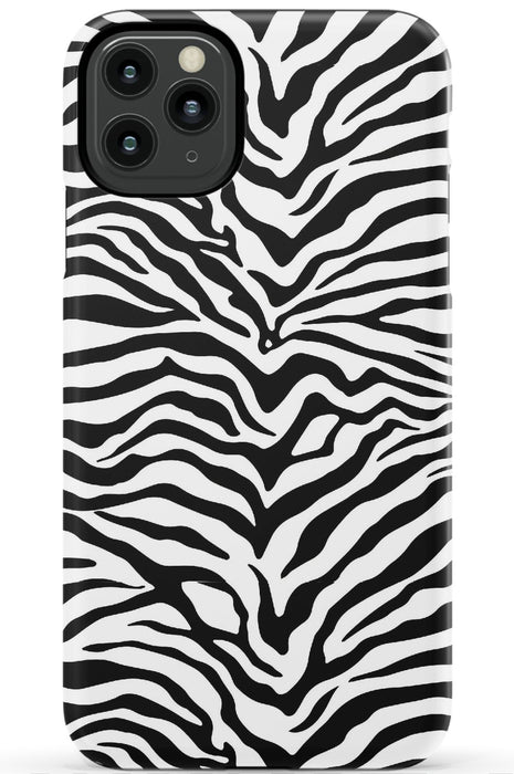 Zebra Print iPhone Case