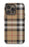 Tan Plaid iPhone Case