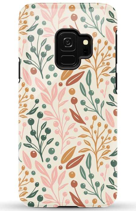 Boho Fall Floral Samsung Phone Case
