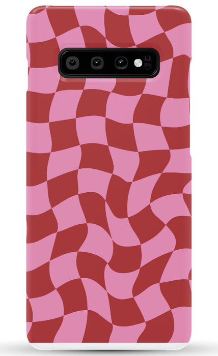 Trippy Checkers Samsung Phone Case