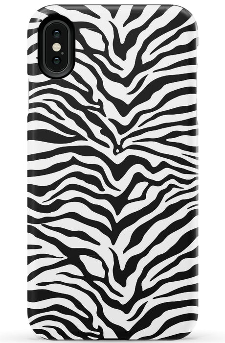 Zebra Print iPhone Case