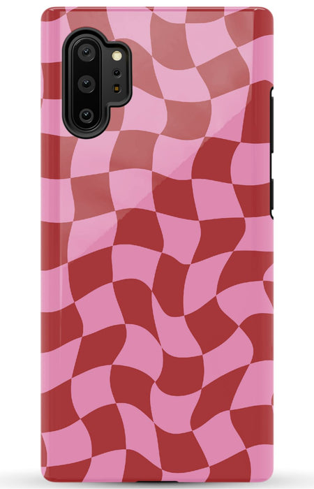 Trippy Checkers Samsung Phone Case