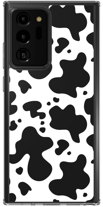 Black Cow Print Phone Case